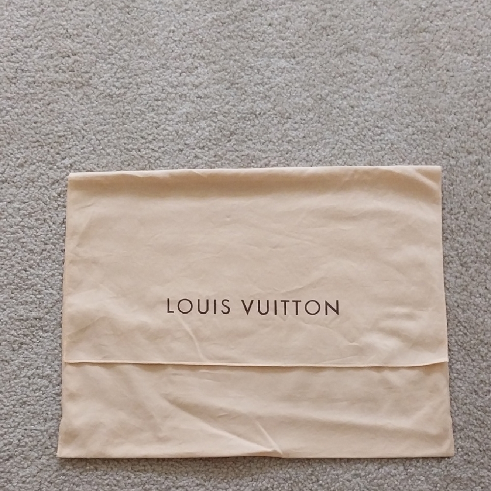 LOUIS VUITTON FOLD OVER DUST BAG
